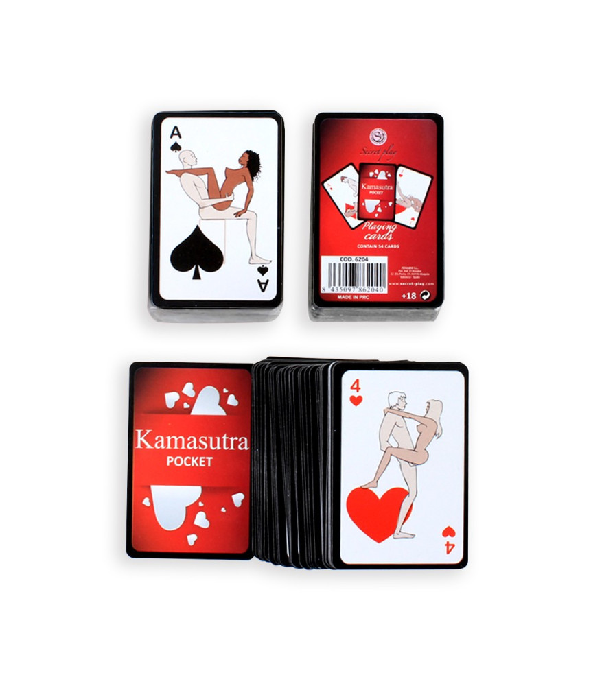 Mini jeu de 54 cartes Kamasutra - SP6204